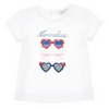 White Sunglasses T-Shirt & Legging Set