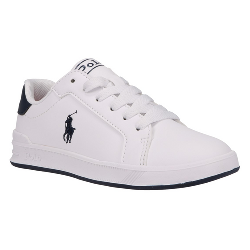 White & Navy 'Heritage' Trainer