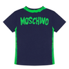 Navy & Green Paint Maxi T-Shirt