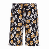 Black Letter Bear Shorts