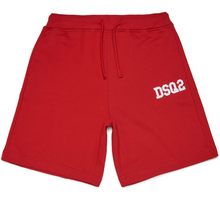 Load image into Gallery viewer, Dsquared2 Red Sweat Shorts