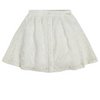 White Lace Effect Skirt & Top Set