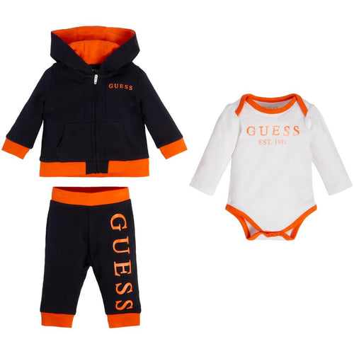 Tracksuit & Babygrow Set In Tin
