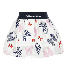 Load image into Gallery viewer, White Bow Skirt