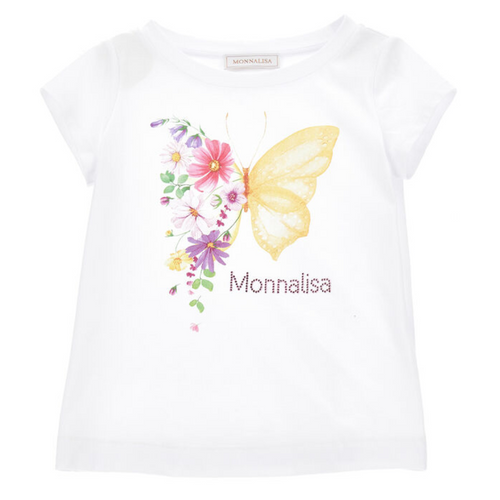 White Butterfly T-Shirt