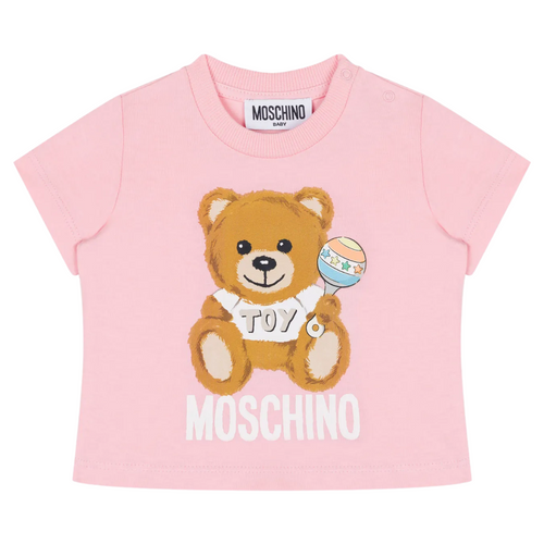 Pink Bear With Toy T-Shirt