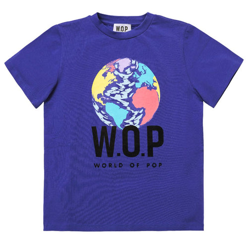 Purple World Logo T-shirt