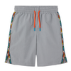 Grey Multi Logo Shorts