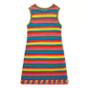 Multicoloured Crochet Dress