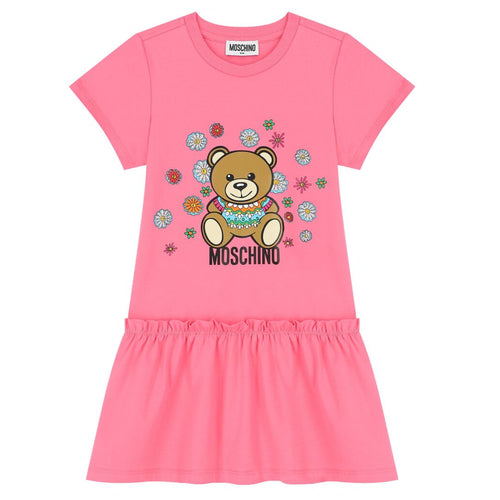 Pink Flower Bear Dress