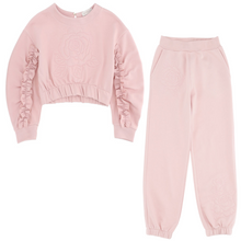 Load image into Gallery viewer, Pink Roses Slouchy Tracksuit