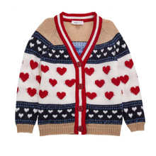 Load image into Gallery viewer, Hearts Cardigan