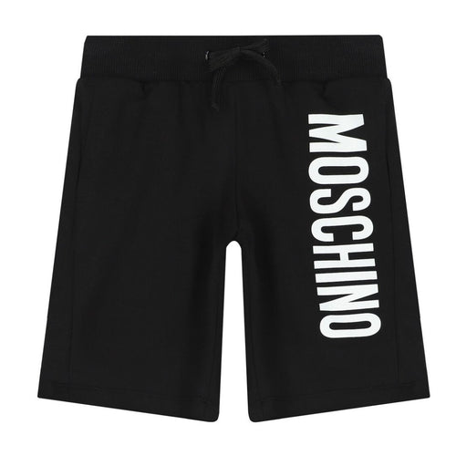 Black Logo Shorts