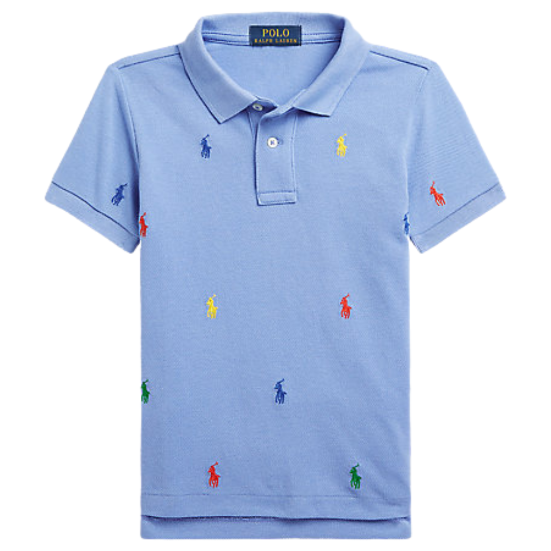 Light blue polo sales shirt ralph lauren