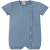Blue Knitted Romper