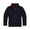 Navy Cable Knit Sweater
