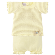 Load image into Gallery viewer, Yellow Knitted Set