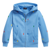 Blue Multi Pony Zip Up