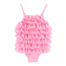 Load image into Gallery viewer, Babies Pink &#39;Minnow&#39; Swimsuit