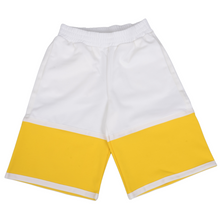 Load image into Gallery viewer, Yellow &amp; White Baseball Shorts