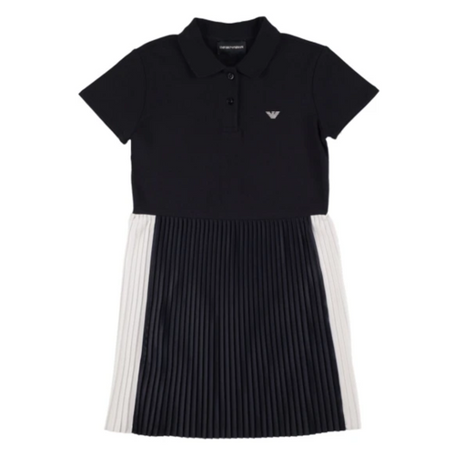Navy & White Dress