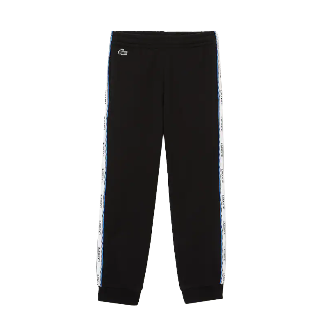 Black lacoste discount track pants