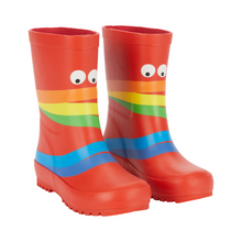 Load image into Gallery viewer, Red Rainbow Wellies