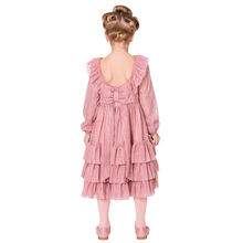 Load image into Gallery viewer, Pink Shimmering Layered Dress