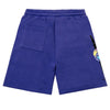 Purple Printed WOP logo  Shorts