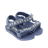 Dusty Blue Gem Sandals