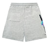 Grey Marl Printed WOP Logo Shorts