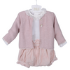 Pink & Ivory 3 Piece Set