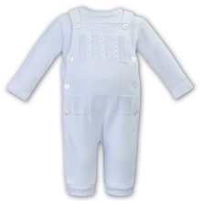 Load image into Gallery viewer, Blue Dungaree Set