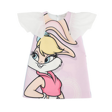 Load image into Gallery viewer, Pink Looney Tunes Dress