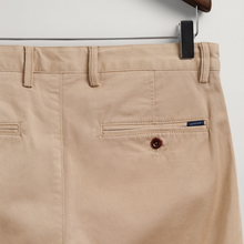 Load image into Gallery viewer, Beige Regular Fit Chinos