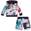 Hoodie & Short Multi Logo Set