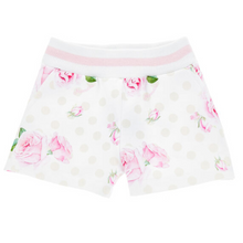 Load image into Gallery viewer, Pink Flower Sweat Shorts