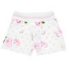 Pink Flower Sweat Shorts