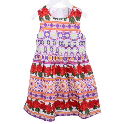 Girls Patterned Dress