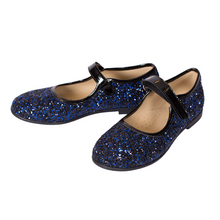 Load image into Gallery viewer, Navy Glitter Shoe