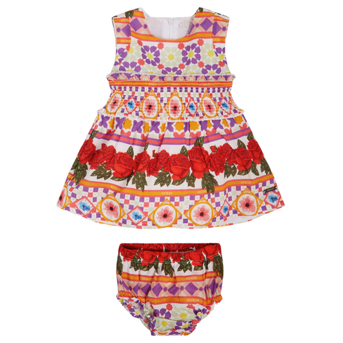 Patterned Dress & Knickers
