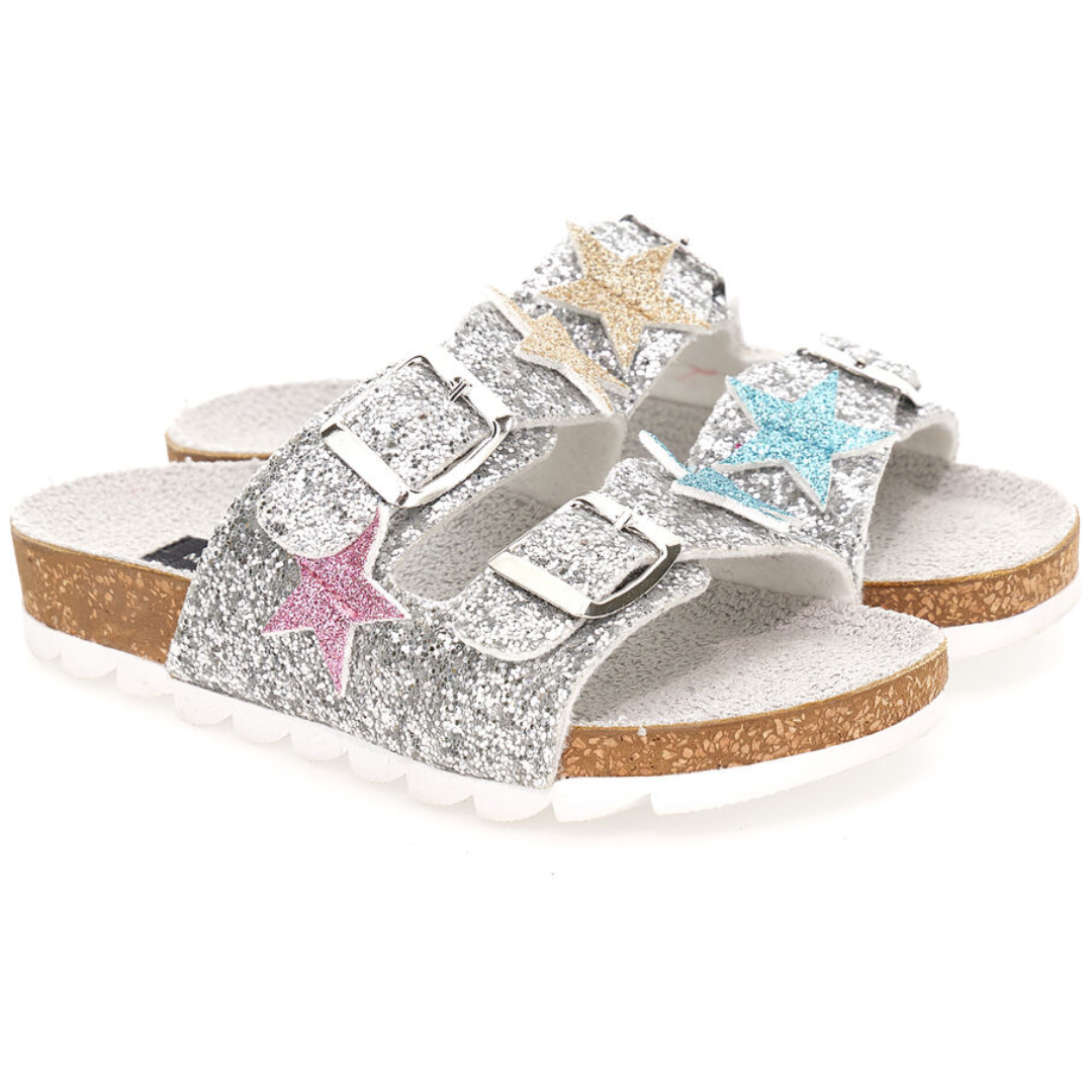 Kids sales glitter sandals