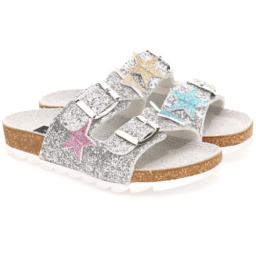 Glitter Star Sandals