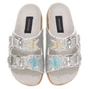 Sliver Glitter Star Sandals