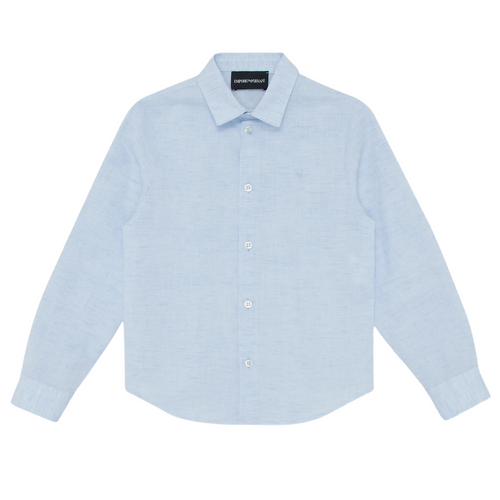 Pale Blue Smart Logo Shirt