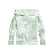 Load image into Gallery viewer, Green Tie Dye Hoodie