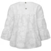 White Layered Blouse