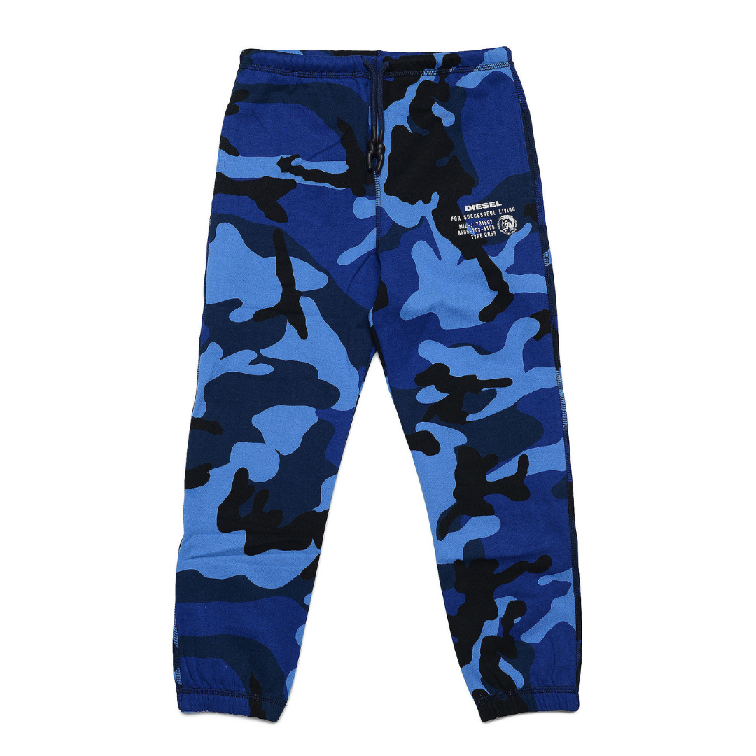 Diesel Blue Camo Joggers Village Kids