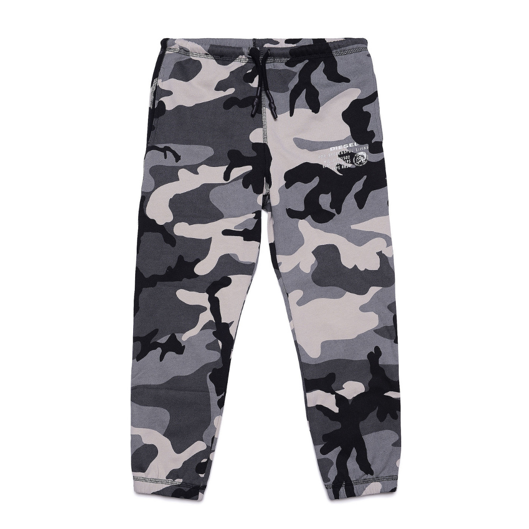Gray 2025 camo joggers
